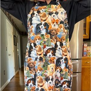 NEW- Dog breed apron all different dogs!!! NWOT.